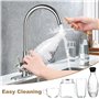 Neuytiky Goupillon pour Bouteilles - Poils de Nettoyage de 35 cm avec Poils durs et éponge Douce - Idéal pour Les Bouteilles en 