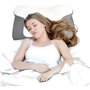 Neuytiky Oreiller en Mousse à Mémoire, Oreiller Ergonomique Cervical,2 en 1 Oreiller Orthopédique à Mémoire de Forme pour la Nuq