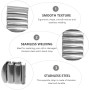 Hemobllo Bracelet de Montre Métal 16mm, Bracelet de Montre en Acier Inoxydable, Montre Bracelet en Acier Inoxydable pour Smartwa