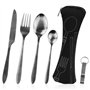 Lot de 5 Couverts de Camping