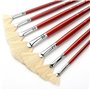 GACDR Lot de 7 pinceaux éventail pour peinture
