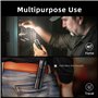 WARSUN Lot de 2 lampes de poche LED rechargeables, compactes 700 lm avec charge de type C, alliage d'aluminium durable, 3 modes,