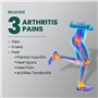 Welnove Semelles orthopédiques renforcées pour arthrose et douleurs aux pieds, genoux, hanches et fasciite plantaire (pour femme