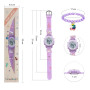 HMJIA Montre Enfant Garcon, Montre Enfant Fille pour 3-12 Ans, Montre Enfant étanche 3ATM avec Alarme/Date/Chronomètre/LED (LED 