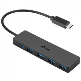 USB-C HUB I-TEC avec 4 Ports USB 3.0 avec Câble Intégré 20cm 30,99 €