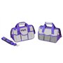 P & K Kit d'outils de 141 pièces violets avec sac pratique | Parfait pour les réparations précises et les projets de bricolage d