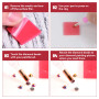 Aimeke 144 Pièces Colle Diamond Painting 5D Diamant Peinture Colle Argile avec Boîte Organisateur pour DIY Broderie de Peinture 