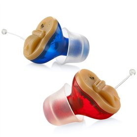 Amplificateur auditif MEDca Premium (rouge bleu beige)