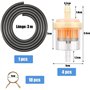 Filtre Essence avec Tuyau de Carburant 3M