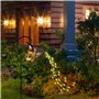 Comius Sharp Arrosoir Solaire avec Guirlandes Lumineuses et Bâton de Berger, LED Lanterne Solaire Exterieur Jardin, Étanche Lamp