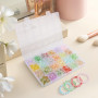 24 Couleurs Perles En Verre Pierre Naturelle