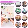 Mini Stylo Perceuse Électrique, GuKKK Mini Perceuse Sans Fil à 5 Vitesses, Mini Perceuse Électrique Manuelle avec 10 Petits Fore