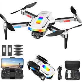 GuKKK Drone avec 2 Caméra Réglage électrique Caméra