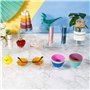 XiYee Présentoir en Acrylique Transparent, 10pcs Support d'affichage de Bijoux en Forme de U Vitrine d'étagère pour Presentoir F