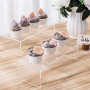XiYee Présentoir en Acrylique Transparent, 10pcs Support d'affichage de Bijoux en Forme de U Vitrine d'étagère pour Presentoir F