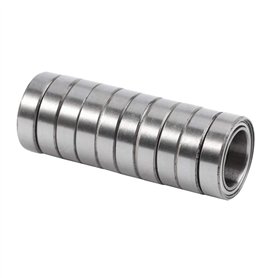 Paroi mince roulement - 10pcs 6700ZZ double blindage Section mince paroi mince roulements à billes miniatures Roulement 10 * 15