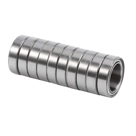 Paroi mince roulement - 10pcs 6700ZZ double blindage Section mince paroi mince roulements à billes miniatures Roulement 10 * 15