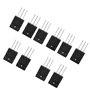 5 paires de transistors