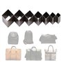 HEEPDD Die Punch Cutter, 7 Pcs 20-50mm Poinçonnage Outil en Cuir Artisanat DIY Carré De Coupe Moule pour Artisanat en Cuir