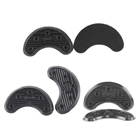 10 Paires D'Autocollants Antidérapants En Forme De Fer À Cheval Pour Semelles Réparation De Talons Idéal Pour Chaussures En Cuir