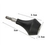 ZSHJGJR 10pcs Point de la flèche de Sécurité Pratique Émousser Boradheads de Chasse Tir à l'arc Têtes de Flèche en Nylon pour Ci