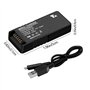 LYONGTECH Chargeur de Batterie USB avec Quick Charge 3.0 pour Drone DJI Mini 4K/2,Mini 2 SE,Raqid de Station de Recharge Hub Acc