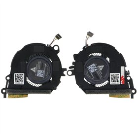 TRADOCK Ventilateur de processeur L+R pour HP Spectre X360 13-AE 13-AE000 13T-AE000 ND55C03-17D17 ND55C03-17D16 L04885-001 L0488