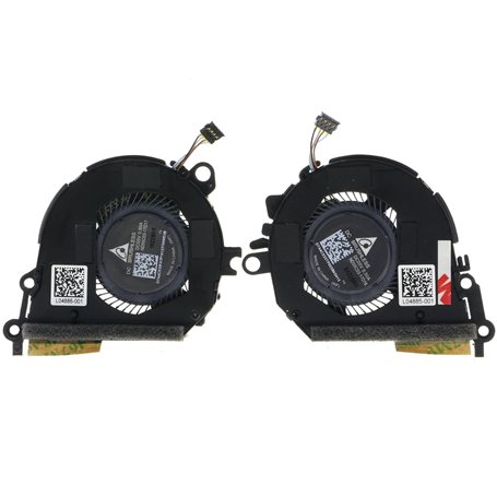 TRADOCK Ventilateur de processeur L+R pour HP Spectre X360 13-AE 13-AE000 13T-AE000 ND55C03-17D17 ND55C03-17D16 L04885-001 L0488
