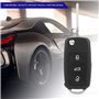 KSTE 5K0837202AD 3 Bouton Voiture Télécommande clé 434MHz ID48 Chip émetteur for Caddy