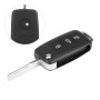 KSTE 5K0837202AD 3 Bouton Voiture Télécommande clé 434MHz ID48 Chip émetteur for Caddy