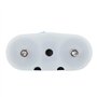 KSTE Taquet Coinceur Corde Bateaux, Boucle Corde en Aluminium en Alliage Noir Porte-Ancre Cam Taquet pour Kayak Yacht Bateau Acc