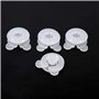 Pinces à Couette,12 pièces Couette Clips pour Garder la Couette en Place Transparent Pinces à Couette en Plastique Durable Couve