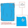 Pinces à Couette,12 pièces Couette Clips pour Garder la Couette en Place Transparent Pinces à Couette en Plastique Durable Couve
