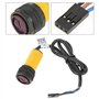 E18-D80NK Capteurs de proximité infrarouges Réglable d'évitement d'obstacles Détecteur de réflexion Diffuse Commutateur photoéle