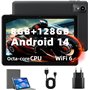 Rebecco 2025 più recente Tablet 10 pollici Android 14 compresse