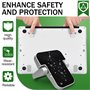 Mini Support pour Ordinateur Portable,4 Pièces,Élévation De Clavier Portable Pour Bureau,ordinateur portable de refroidissement,