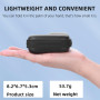 Mini Sac de Rangement pour GoPro Hero 13/12/11//10/9/8/7/6 Noir, Sac de Voyage Rigide pour DJI Action 5 Pro/4/3 Insta 360 Ace Pr