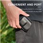 Mini Sac de Rangement pour GoPro Hero 13/12/11//10/9/8/7/6 Noir, Sac de Voyage Rigide pour DJI Action 5 Pro/4/3 Insta 360 Ace Pr