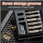Jeu de tournevis de précision 28 en 1 - Petit mini tournevis magnétique - Kit d'outils de réparation pour ordinateur portable, t