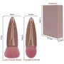 kit de pinceaux de maquillage portable