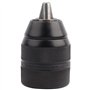 Mandrin de perçage, mandrin de perçage sans clé en métal 1/2-20UNF perceuse à blocage automatique de 13 mm pour perceuse sans fo