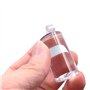 CENPEK Lot de 7 présentoirs cubiques en acrylique transparent pour bijoux, bagues, boucles d'oreilles