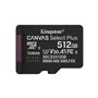 Carte Mémoire Micro SD avec Adaptateur Kingston SDCS3/512GBSP 512 GB