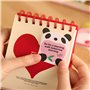 iwontalersy Lot de 8 Notes Autocollantes Animaux,Blocs-Notes Autocollants Pour Enfants,Blocs Mémo Autocollant,Onglets Autocollan