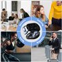 HOVCEH Écouteurs de Traduction en Temps Réel, Écouteurs Bluetooth Sans Fil avec Traduction, Oreillette Traduction Instantanée Sa