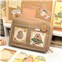 Trousse À Crayons Capybara Mignonne avec 12 Compartiments