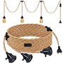 BORDEAG Douille De Lampe E27 6.8m