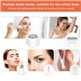 Rasoir Electrique Femme, Épilateur Électrique Femme, 5 en 1 Tondeuse Femme Intime, Tondeuse Maillot Femme, Pour le Corps, Les Ai