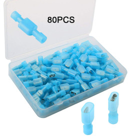 FULARR 80Pcs Connecteur Entièrement Isolé
