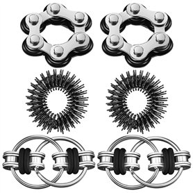 Steemjoey 6Pcs Fidget Toy Anti Stress Jouet